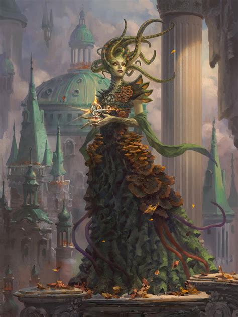 Mtg Vraska Golgari Queen By Dopaprime On Deviantart