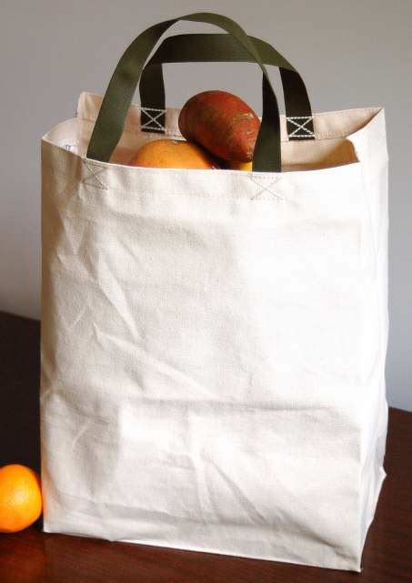 Canvas Grocery Tote Bags | semashow.com