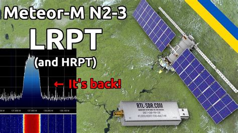 Receiving Meteor M N2 3 LRPT And HRPT Satellite Reception Pt 11