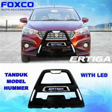 Jual Tanduk Depan All New Ertiga Model Hummer With Led Foxco Jakarta