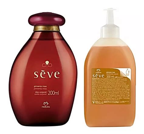 Natura Oleo Seve Pimenta Rosa Corporal 200ml Refil 200ml Frete grátis