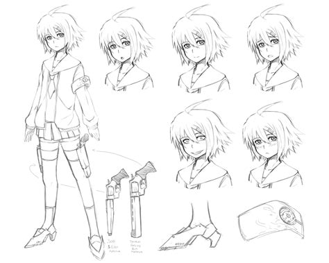 Character Reference Anime Character Sheet Template Wallpaper Album ...