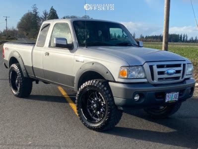 2008 Ford Ranger With 20x14 76 Fuel Hostage D531 And 35 13 5R20 RBP