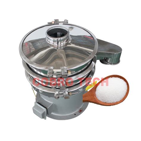 High Quality Stainless Steel 316L Rotary Vibrating Sieve For Food