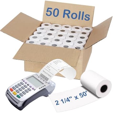 Amazon SJPACK Thermal Paper 2 1 4 X 50 Pos Receipt Paper 50