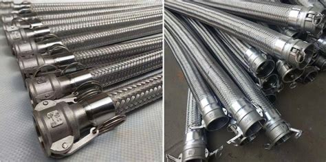 Description of Stainless Steel Braided Flexible Metal Hose with Fittings