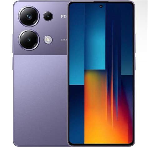 Smartphone Xiaomi Poco M6 Pro 4G 256GB 8RAM Purple roxo Versão