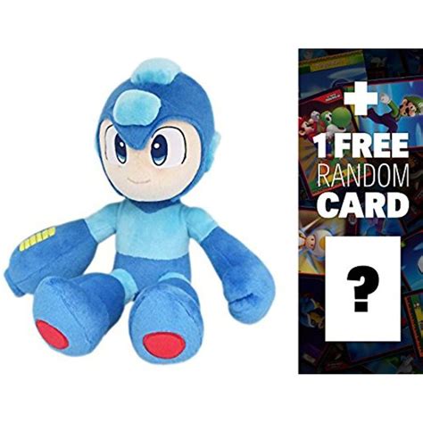 Mega Man: ~7" Megaman Plush 1 FREE Official Nintendo Fun Card Bundle ...