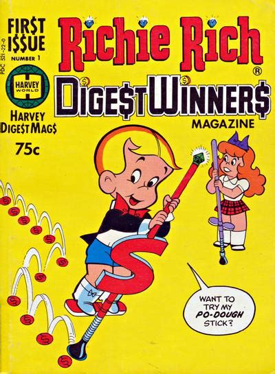 Richie Rich Digest Winners Richie Rich Wiki Fandom