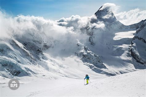 Zinal ski touring itinerary from the Cabane du Grand Mountet