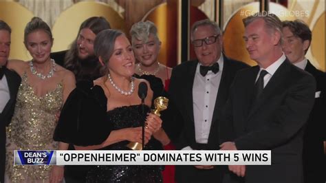 Oppenheimer Dominates Golden Globes Poor Things Upsets Barbie