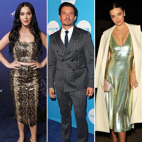 Katy Perry And Orlando Blooms Ex Miranda Kerr Have A Super Close