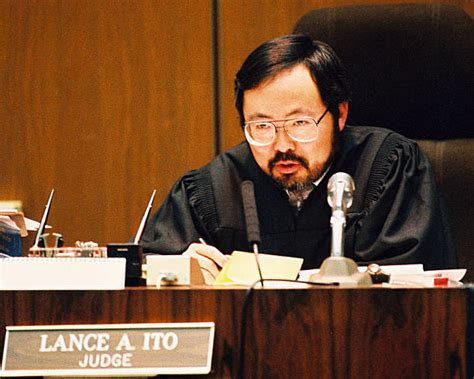 Judge Lance Ito smiles during a hearing in the O.J Pictures | Getty Images