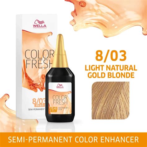 Wella Professionals Color Fresh ml Light Natural Gold Blonde Apotek Hjärtat