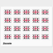 Sardinia (Italy) Flag Square Sticker | Zazzle