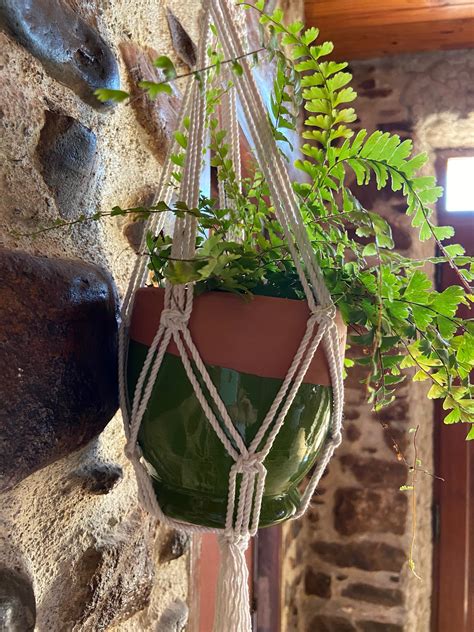 Kit Diy Macrame Porte Plante Mural N Chez Sandrine