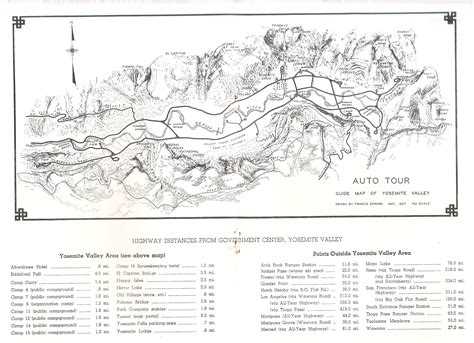 Yosemite Historic Maps (Yosemite Library Online)