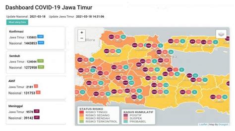 Update Virus Corona Di Surabaya Jumat 19 Maret 2021 PPKM Mikro Kembali