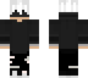 Black mask Boy skin | Minecraft Skin