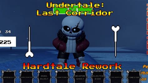 Hardtale Sans Rework Showcase Undertale Last Corridor Youtube