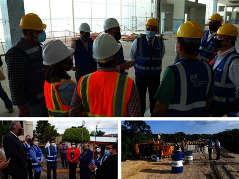 Representantes Del BCIE Visitan Proyectos De Infraestructura Productiva