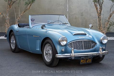 Austin Healey Bn Convertible Sports Car Stock