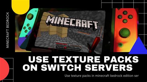 How To Use Texture Packs On Minecraft Bedrock Servers NINTENDO SWITCH