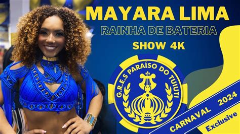 EXCLUSIVO 4K MAYARA LIMA RAINHA DE BATERIA DA PARAÍSO DO TUIUTI