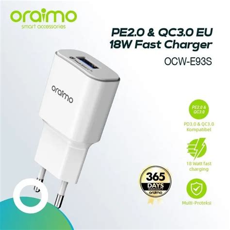 Oraimo OCW E93S Pro Vessel Mobile Charger Spectrum Innovation