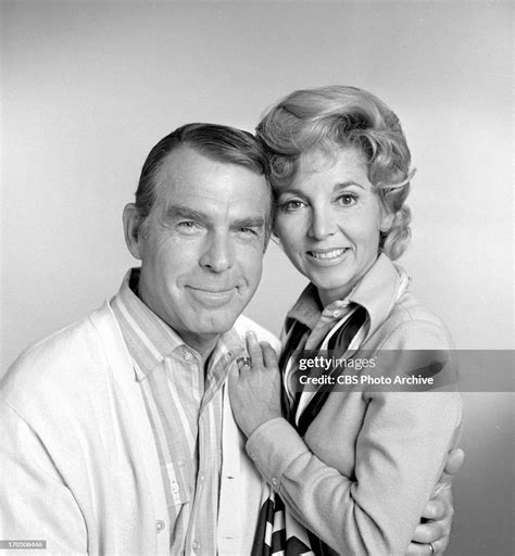 My Three Sons cast members Fred MacMurray as Steve Douglas and... News Photo - Getty Images