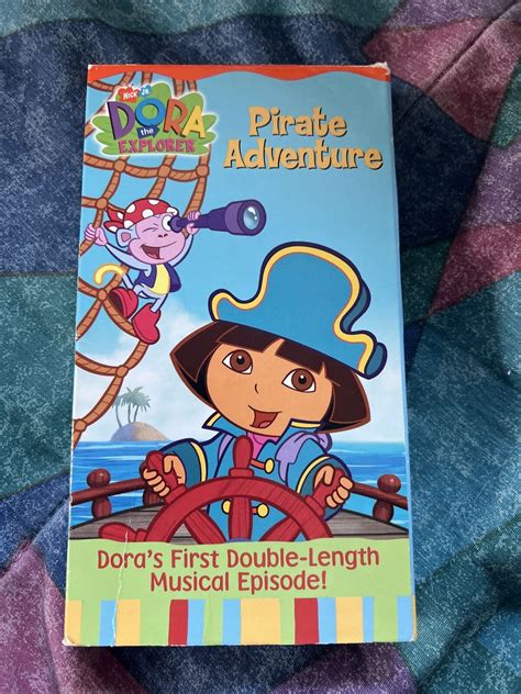 Dora The Explorer Pirate Adventure Vhs Video Grelly Usa