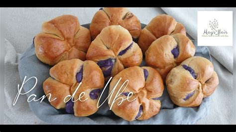 How To Make Pan De Ube Ube Purpleyam Pandeube Ubebread Bread Filipino Youtube