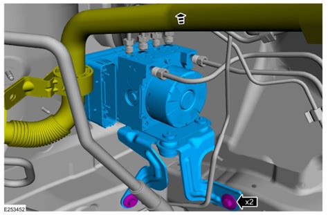 Ford Ecosport Removal And Installation Hydraulic Control Unit Hcu