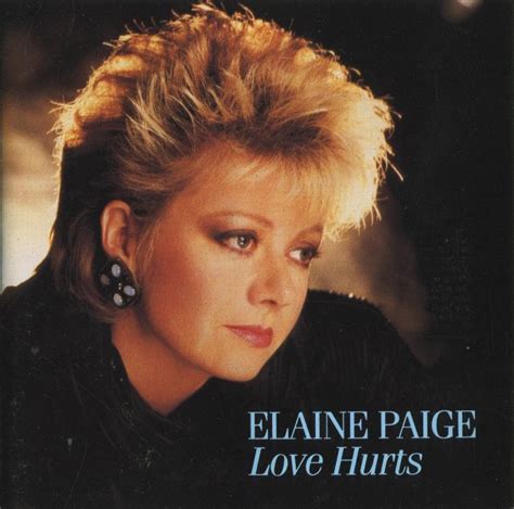 Cd Elaine Paige Love Hurts Musical Cds Dvds Soundofmusic Shop