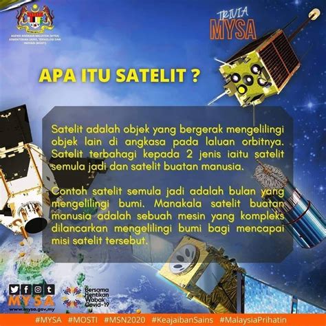 Satelit Portal Rasmi Kementerian Sains Teknologi Dan Inovasi