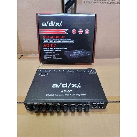 Jual Parametric Equalizer Adx Ad Eq Karaoke Shopee Indonesia