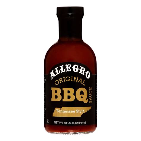 Allegro Bbq Sauce Orig 6 X 18 Oz Vita Shop Online