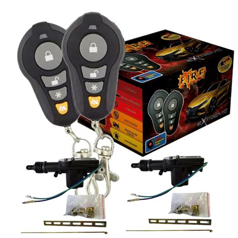 Alarma Auto Extreme Fire Carros Combo Con 2 Actuadores