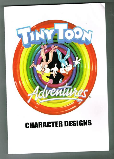 tiny toon adventures character designs book warner bros