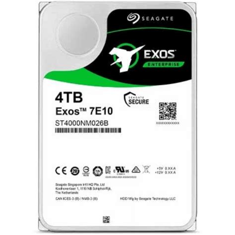 EXOS 7E10 HDD 512E/4KN SATA SED 4TB (ST4000NM026B)