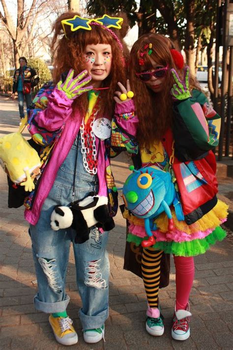 Kawaii Harajuku Street Styles W Acdc Rag Listen Flavor Super Lovers