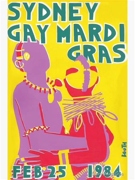 Sydney Gay Lesbian Mardi Gras Key Art Premium Matte Vertical Poster Sold By Erik Goossens