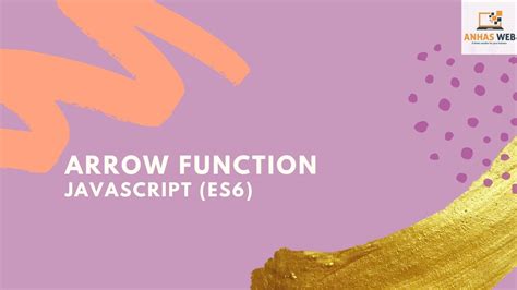 How To Use Arrow Function Javascript Es Youtube