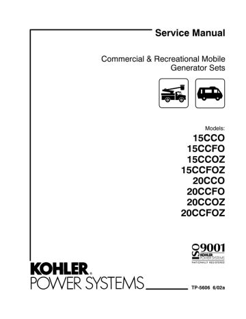 Kohler Generator Manual | Manualzz