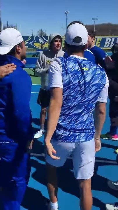 Ud Mens Tennis Pre Game Huddle Youtube