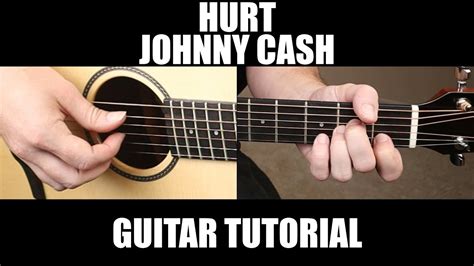 Hurt Johnny Cash Fingerstyle Guitar Lesson Tab Youtube