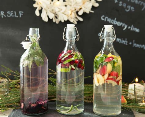 Making Homemade Flavored Water Station Diy The Chalkboard