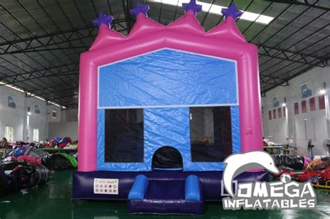 Bounce Houses With Slide Omega Inflatables Factory