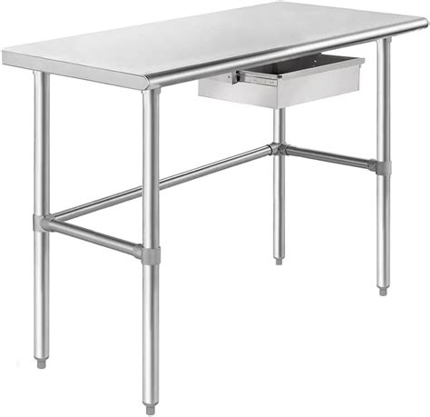 X 36 Stainless Steel Work Table Residential Kitchen Laundry Garage