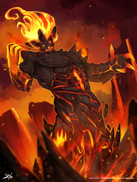 Artstation Demon Fire